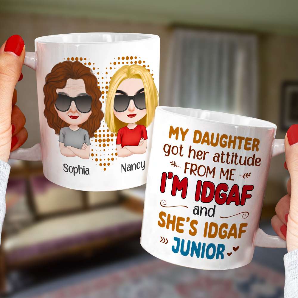 I Love You Mom - Personalized Mom Mug - Gift For Mom