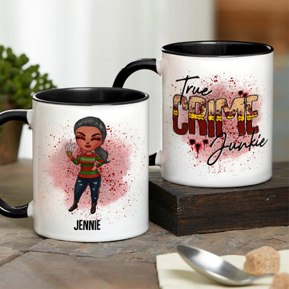 Personalized Horror Movies Accent Mug, Gift For Horror Fans