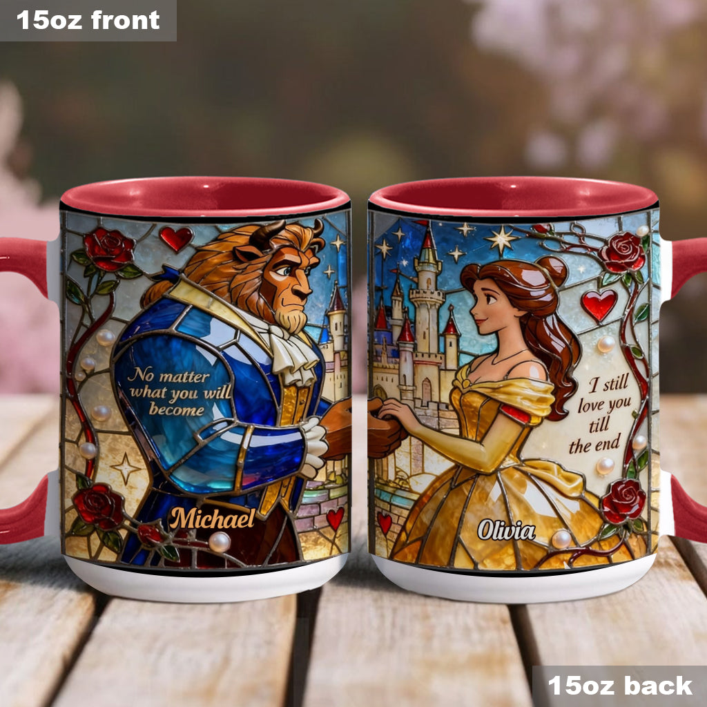 DSNY I Still Love You Till The End - Personalized Accent Mug - Gift For Couple, Fan Movies HH01