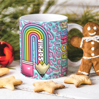 Gifts For Teacher, Personalized Coffee Mug, Christmas Gifts