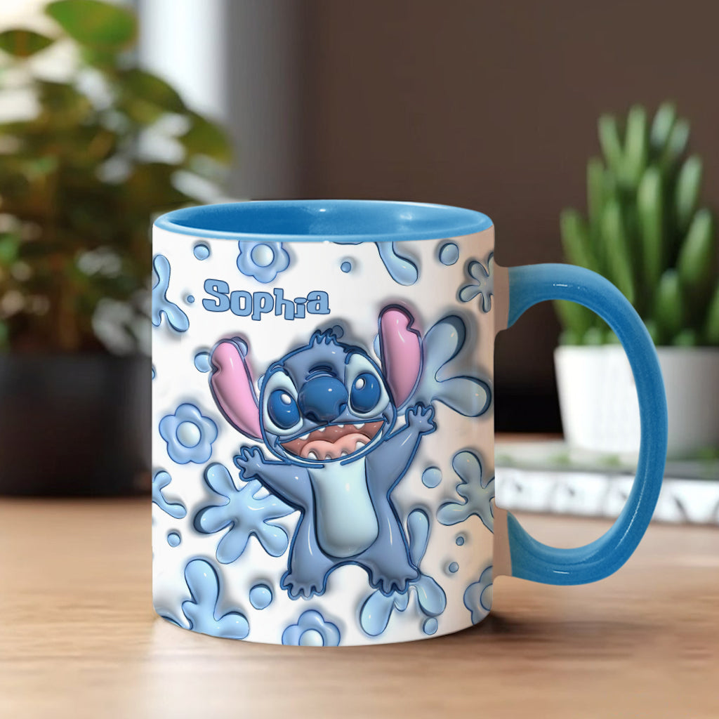 Sti Merry Stichmas - Personalized Accent Mug - Gift For Fan Movies HH01