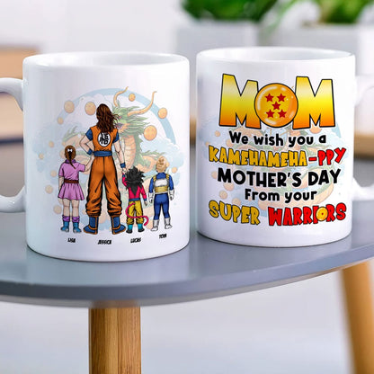 Personalized Gifts For Mom Coffee Mug Mom, We Wish You A Happy 03HTTI140324HH