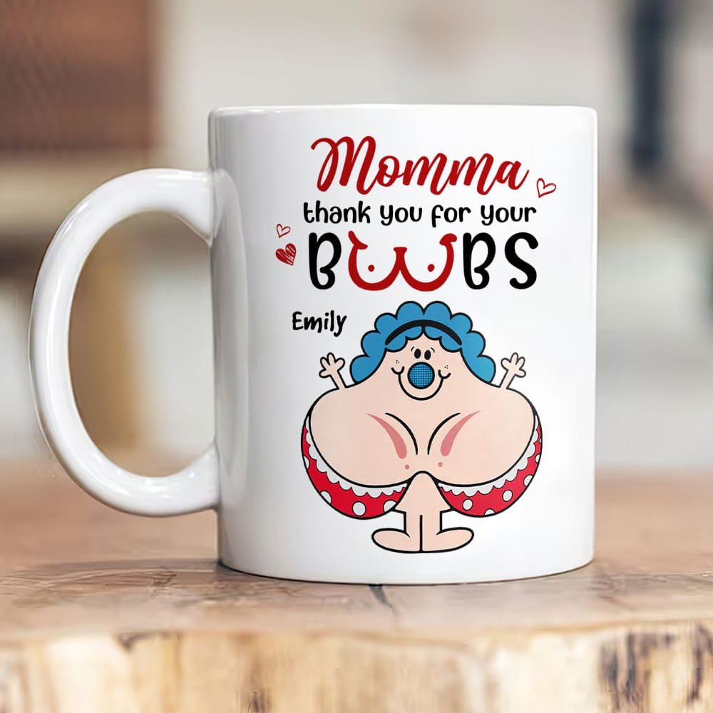 Personalized Gifts For Mother Coffee Mug Momma Thank You 01KATI060324