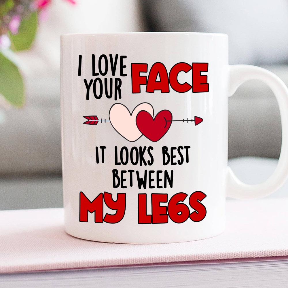 Couple, I Love Your Face, Personalized Mug, Couple Mug