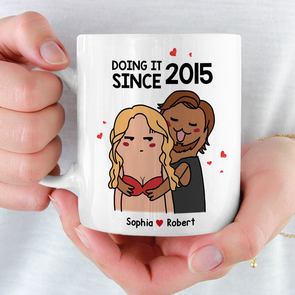 I Don't Care If You Have Small Boobs, Gift For Her, Personalized Mug, Funny Couple Mug, Couple Gift