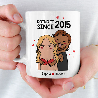 I Don't Care If You Have Small Boobs, Gift For Her, Personalized Mug, Funny Couple Mug, Couple Gift