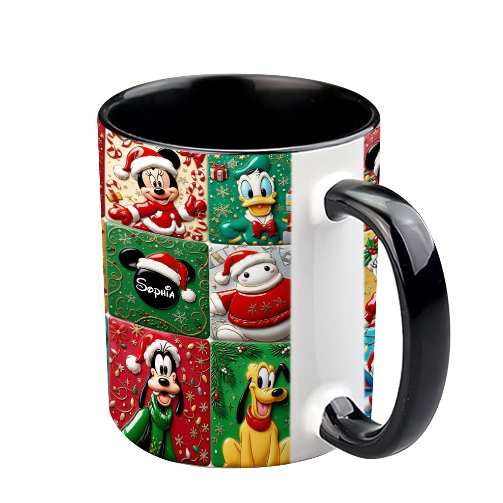 MkMo Magic Mouse In Christmas - Personalized Accent Mug - Gift For Fan Movies HH01