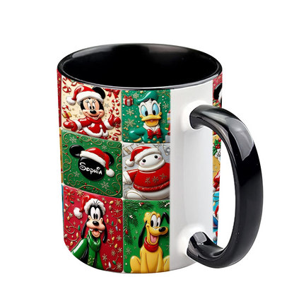MkMo Magic Mouse In Christmas - Personalized Accent Mug - Gift For Fan Movies HH01