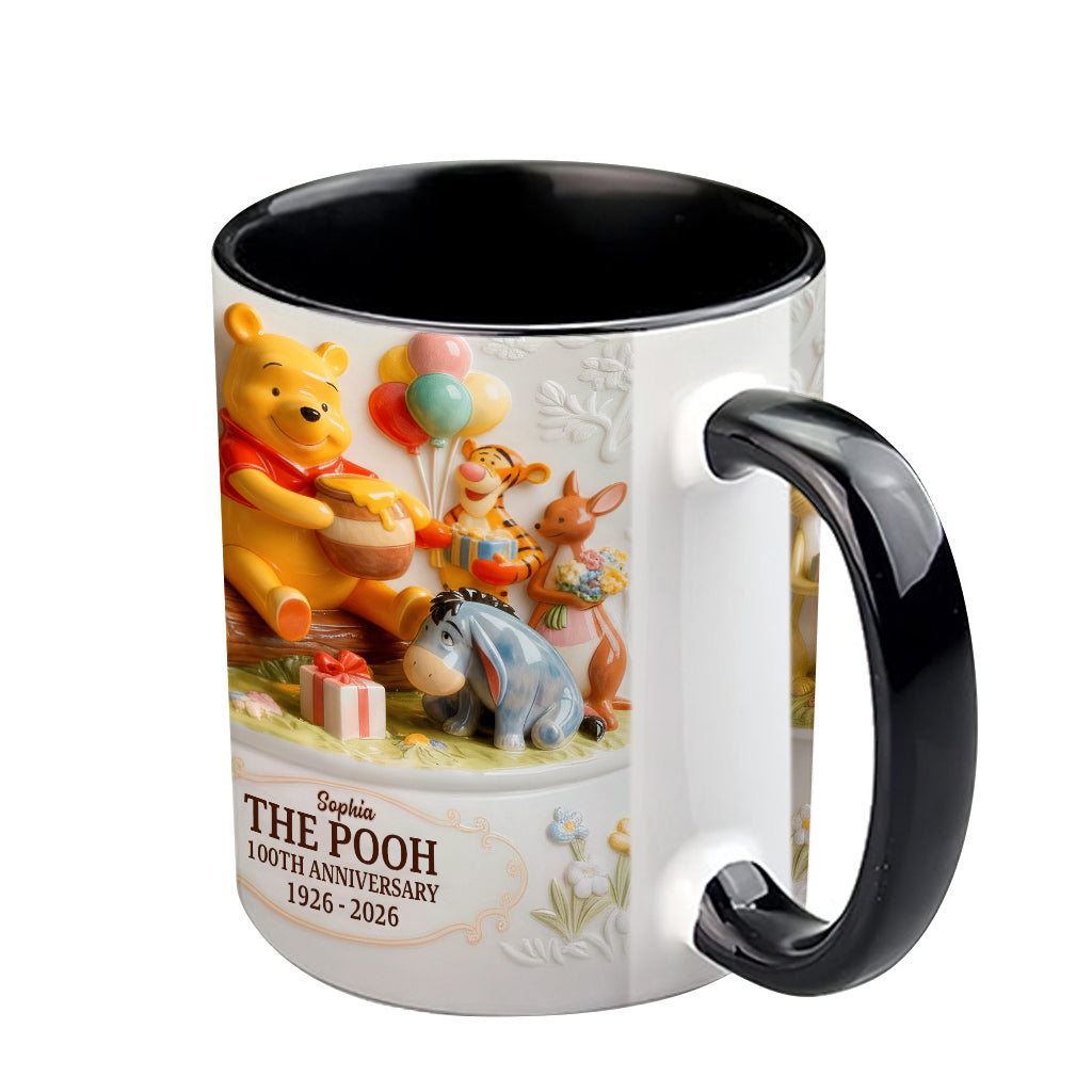 DSNY 100th Anniversary Honey Bear With Friends - Personalized Accent Mug - Gift For Fan Movies HH01
