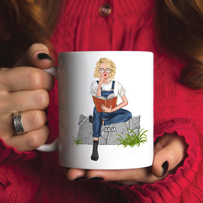 Book Hangover The Struggle To Return To Everyone Life Personalized Mug, Gift For Book Lovers