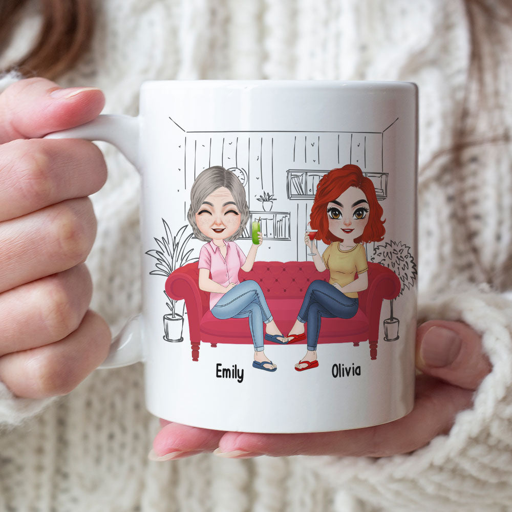 Like Mother Like Daughter Personalized Mug, Mother's Day Gift