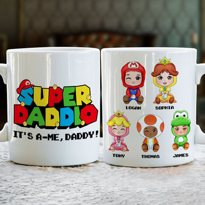 It's A-Me, Daddy, Personalized Mug, Gift For Family, 03huti220523ha