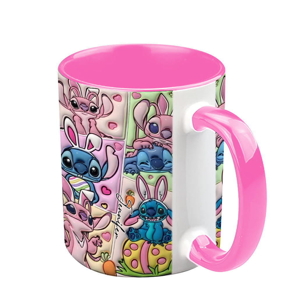 Sti Bunny Buddy- Personalized Accent Mug - Christmas Gift For Fan Movies HH01