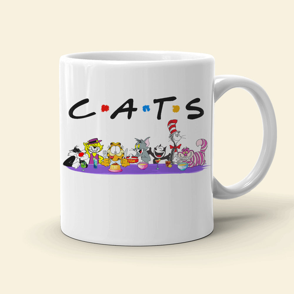 Cartoon Cats Coffee Mug 04ACDT240723