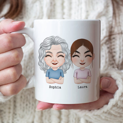 Your Mom May Annoy You Sometime, But There Was A Time You Love Her So Much You Begged To Watch Her Poop - Personalized Mug - Gift For Child