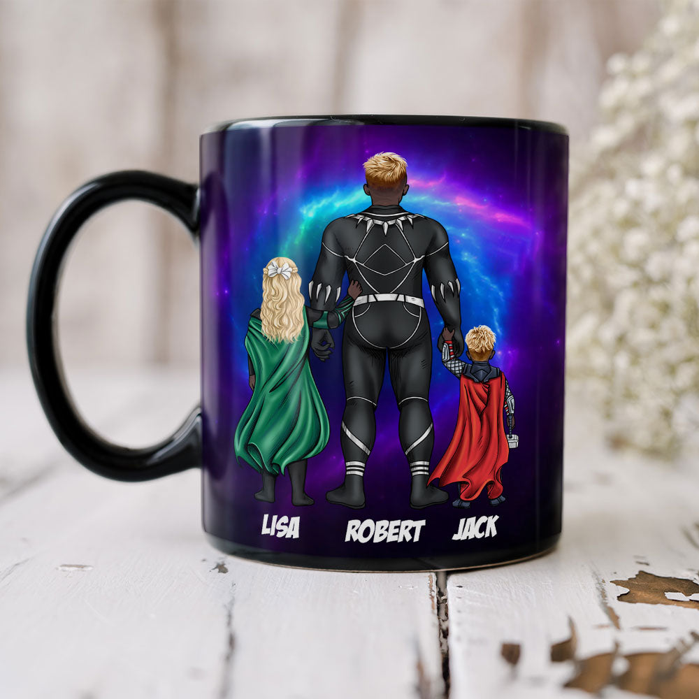 Black Father Personalized Mug Gift For Dad BLM-04HUTI100423