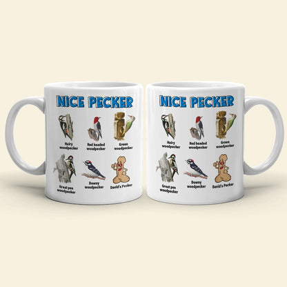 Nice Pecker Personalized Funny Coffee Mug Gift For Lover