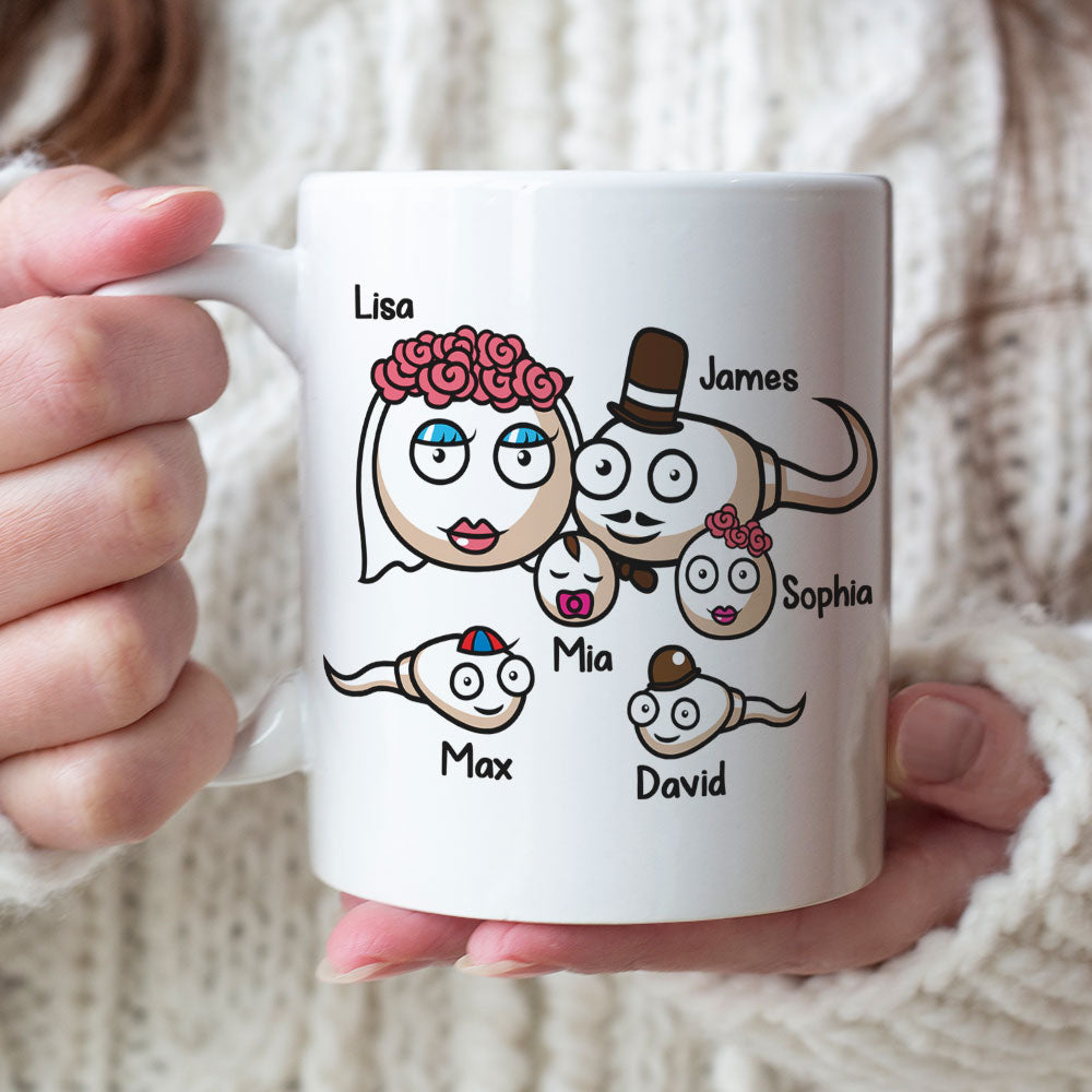 Here's A Really Old Picture Of Our Family - Personalized Family Mug - Gift For Family