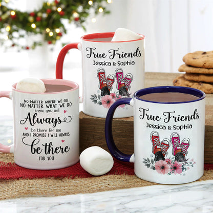 True Friends Personalized Mug, Gift For Friends