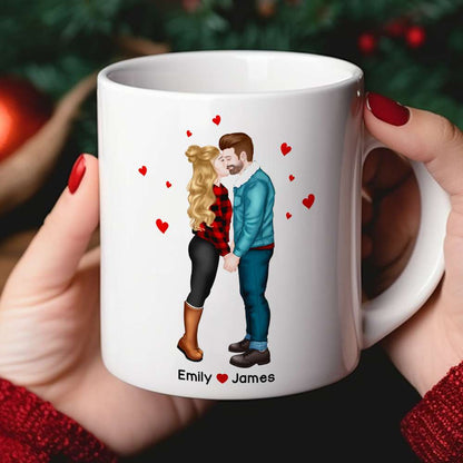 As Much As I Miss You - Being Yours Is Worth Every Mile, Personalized Long Distance Relationship Coffee Mug, 211223
