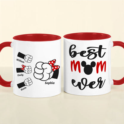 Personalized Gifts For Mom Coffee Mug Best Mom Ever 02acdt290324