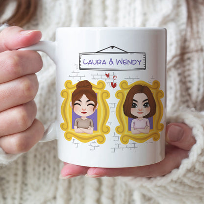 I Wish You Lived Next Door, Personalized Coffee Mug, Gifts For Friend