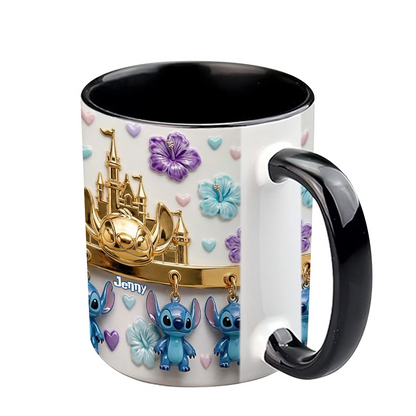 Sti Castle Ohana Means Family - Personalized Accent Mug - Gift For Movie Fans NL122