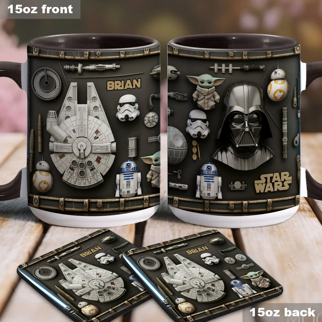 In Dark Place We Find Ourselves - Personalized Accent Mug - Gift For Movie Fans NL122