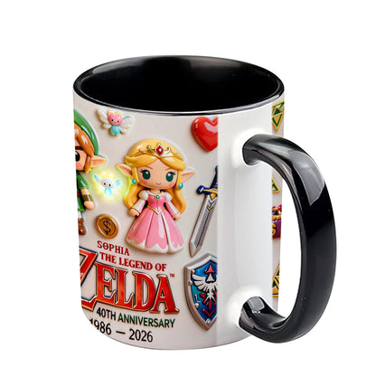 LoZd Celebrate 40th Anniversary - Personalized Accent Mug - Gift For Movie Fans NL122