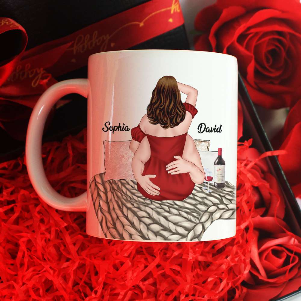 A Day With You Is A Perfect Day, Personalized Mug, Gifts For Couple