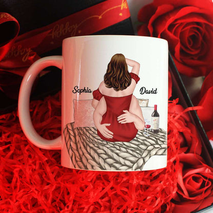 A Day With You Is A Perfect Day, Personalized Mug, Gifts For Couple