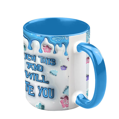 Sti Touch This And I Will Bite You - Personalized Accent Mug - Gift For Fan Movies HH01