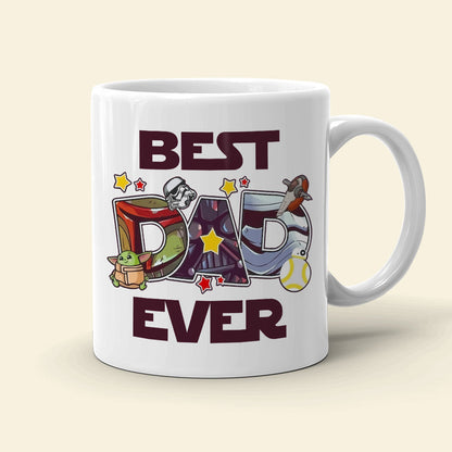 Best Dad Family Gift 07NADT140423 White Mug