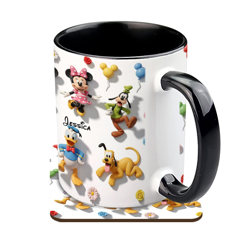 MkMo Magic Mouse Moments That Matter - Personalized Accent Mug - Gift For Movie Fans | NL122
