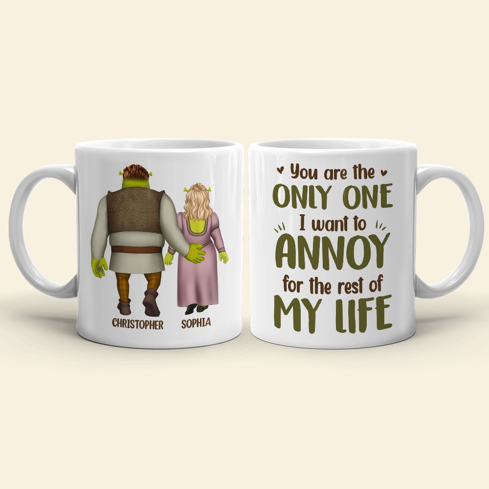 Couple, You're The Only One, Personalized Mug, Gift For Couple, 01ACDT080723HH