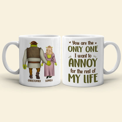 Couple, You're The Only One, Personalized Mug, Gift For Couple, 01ACDT080723HH