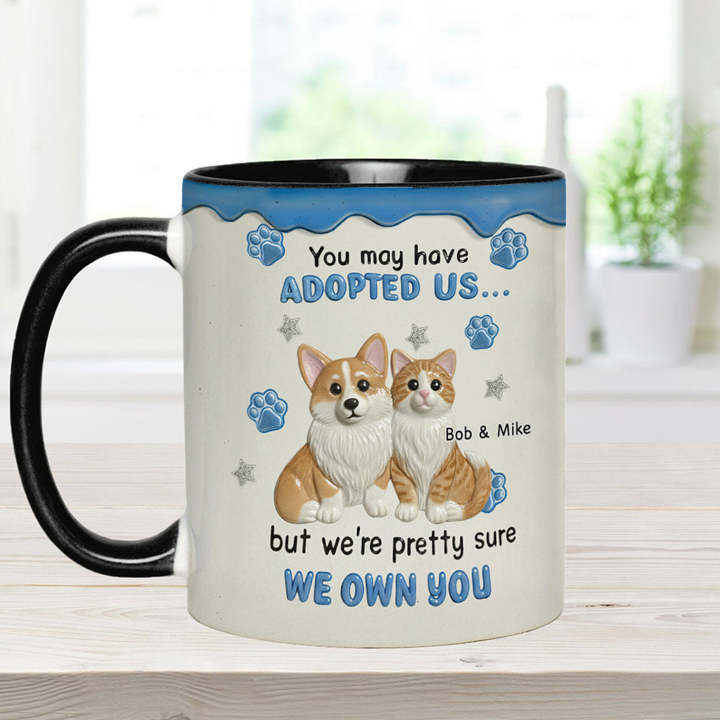 I'm Sure I Own You - Personalized Accent Mug - Gift For Pet Lovers HH01