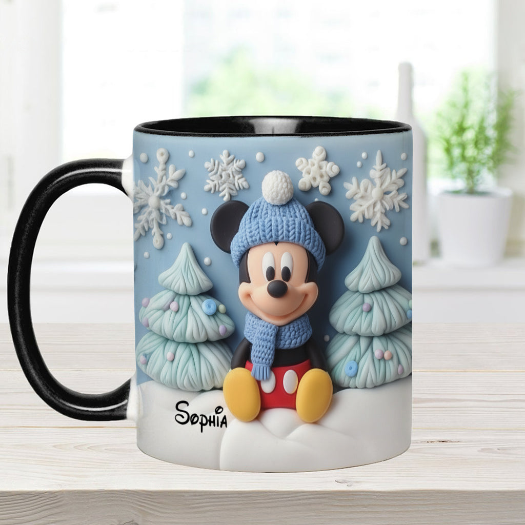 MkMo Magic Mouse - Personalized Accent Mug - Christmas Gift HH01