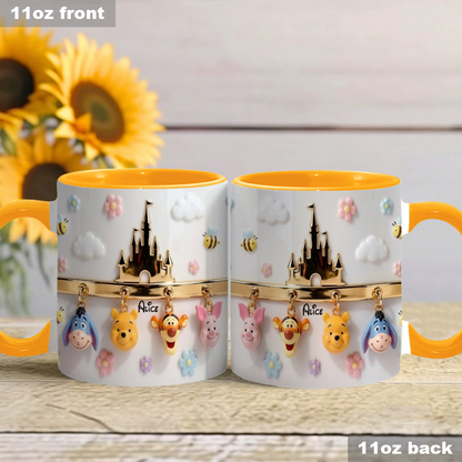 DSNY Friends - Personalized Accent Mug - Gift For Movie Fans NL122