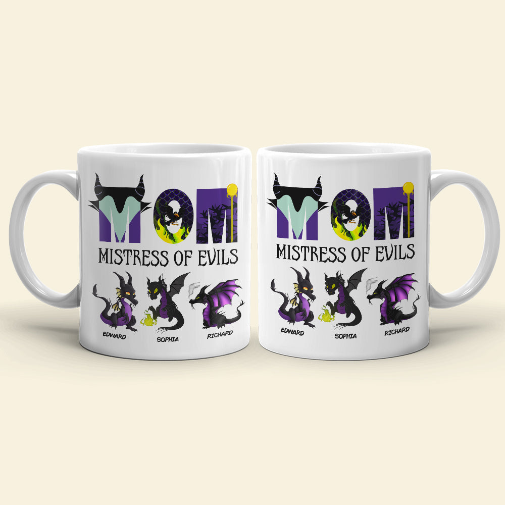 Evil Mom- DR-WHM-04qhdt040523 Personalized Coffee Mug