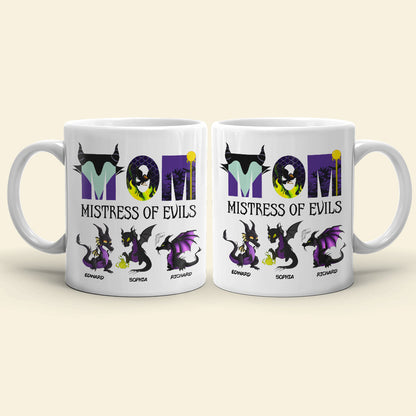 Evil Mom- DR-WHM-04qhdt040523 Personalized Coffee Mug
