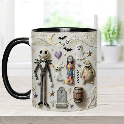 Just Love Spooky - Personalized Accent Mug - Christmas Gift For Movie Fans HH01