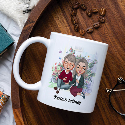 You're My Love, Personalized White Mug, Couple Anniversary, Gift For Couple