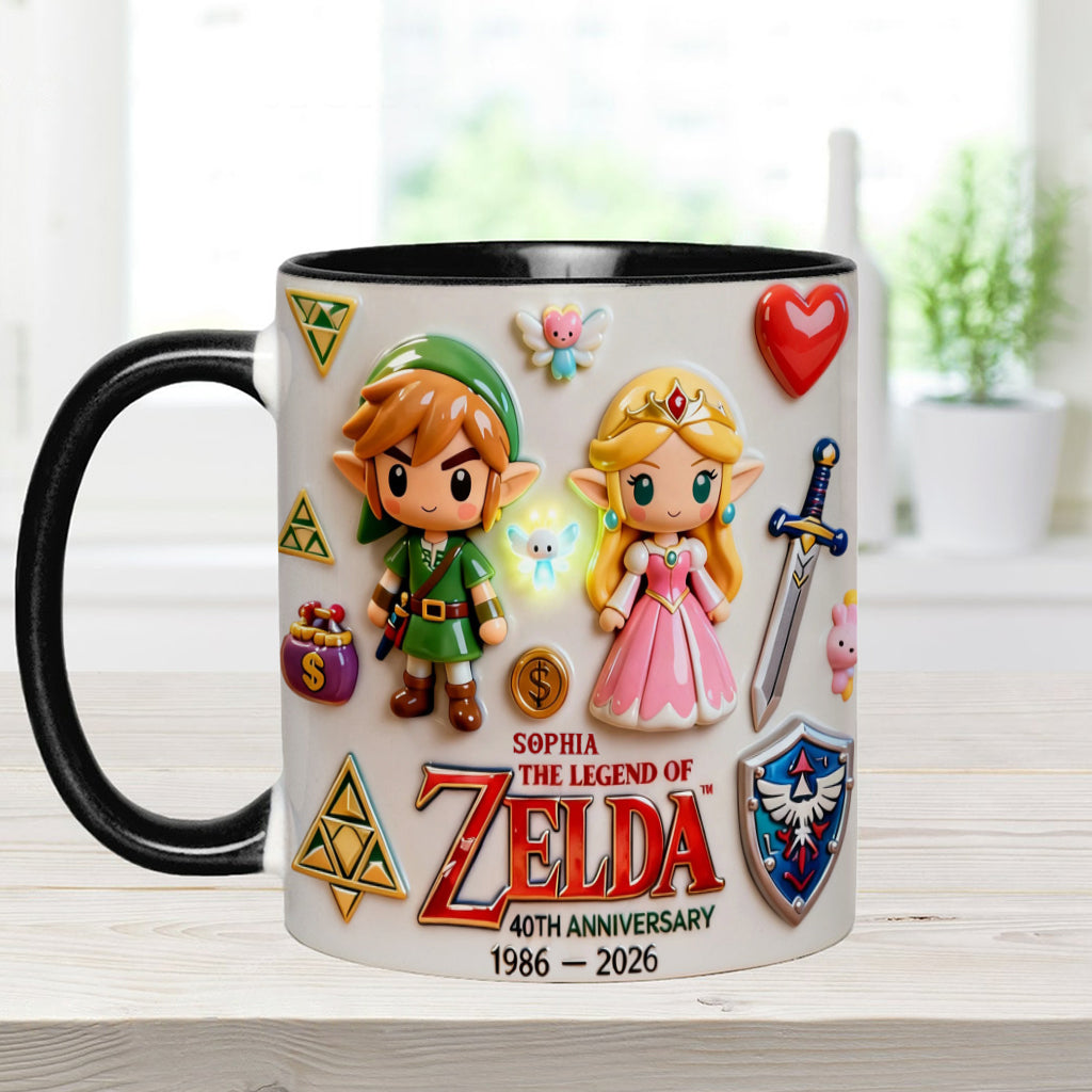 LoZd Celebrate 40th Anniversary - Personalized Accent Mug - Gift For Movie Fans NL122