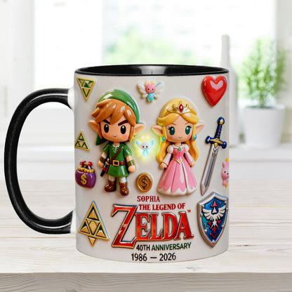 LoZd Celebrate 40th Anniversary - Personalized Accent Mug - Gift For Movie Fans NL122