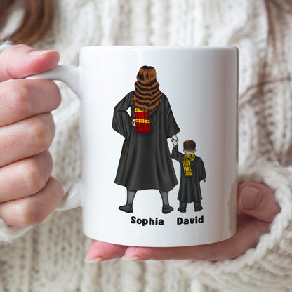 Magic Family Mom Dad 05HUDT170423TM White Mug