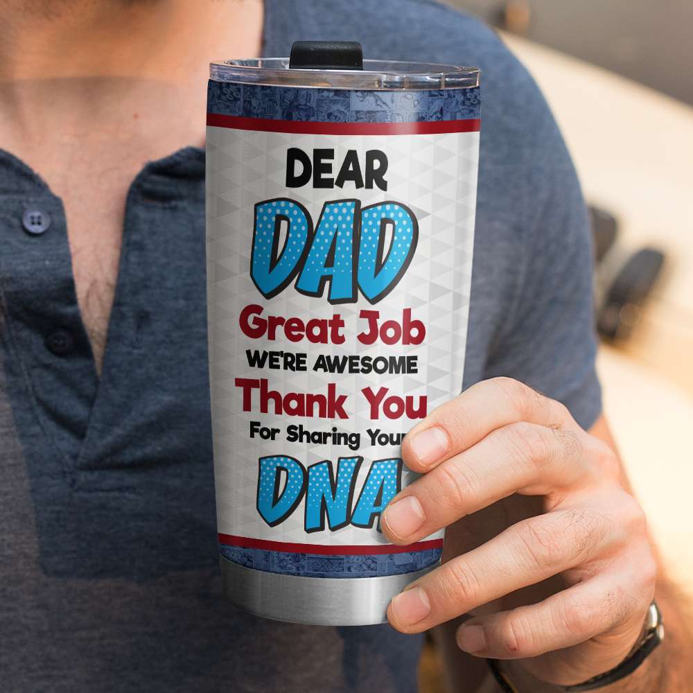 World's Best Sperm Donor, Personalized Father's Day Gift Tumbler 01DNDT130423