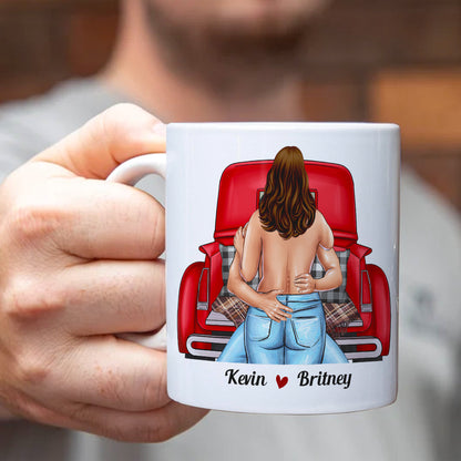 Love Like Rain, Intense and Wet, Personalized Mug, Gift For Couple