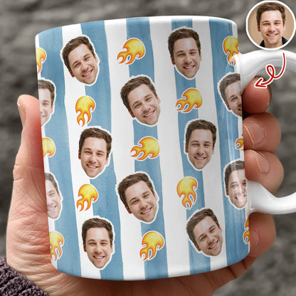 Custom Photo Mug Gift for Family, Couple, Valentine Gift HO82 901074