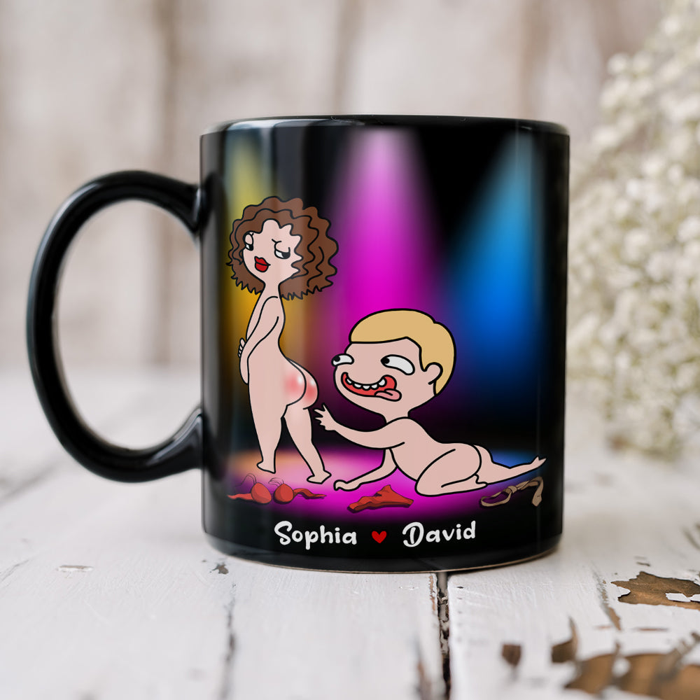 Just In Case No One Told You Today Nice Butt Personalized Mug, Couple Gift